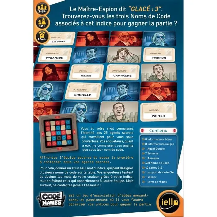 Iello - Codenames Images - Jeu de société-1