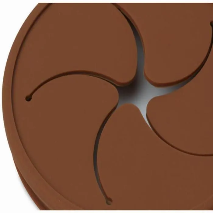 Gobelet bébé à goûter avec couvercle Silicone Caramel - JOLLEIN - 160 ml - 6 mois-1