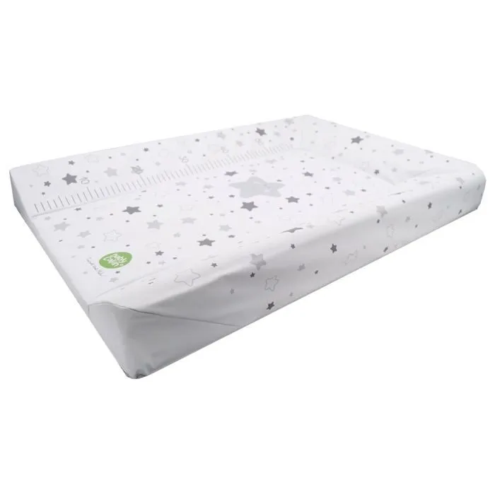 BABYCALIN Matelas à langer Luxe étoile grise-1
