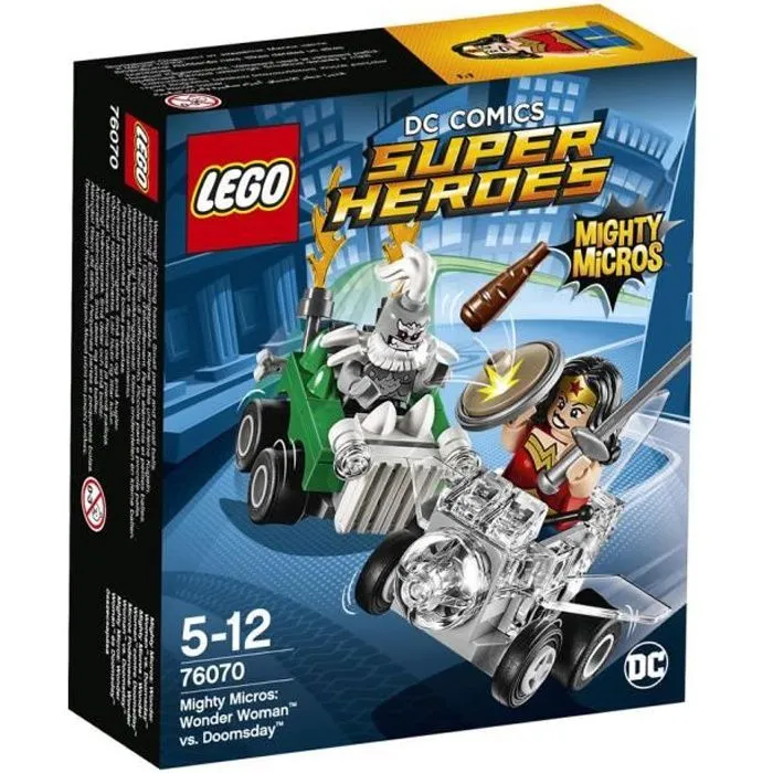 LEGO® DC Comics Super Heroes 76070 Mighty Wonder Woman contre Doomsday-0