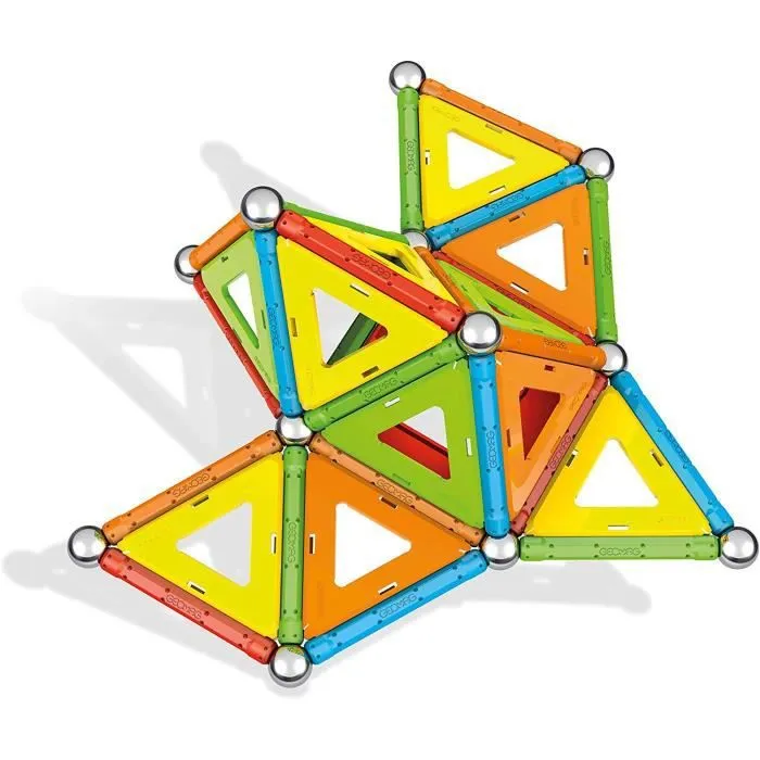 GEOMAG Blocs magnétiques Confetti 68 éléments GEO-355-2