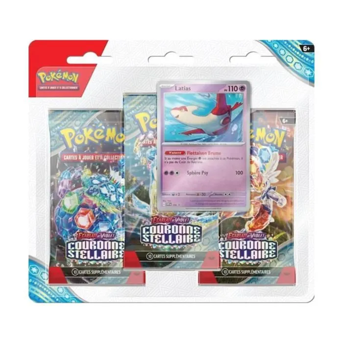 Pokémon EV07 : pack 3 boosters-0