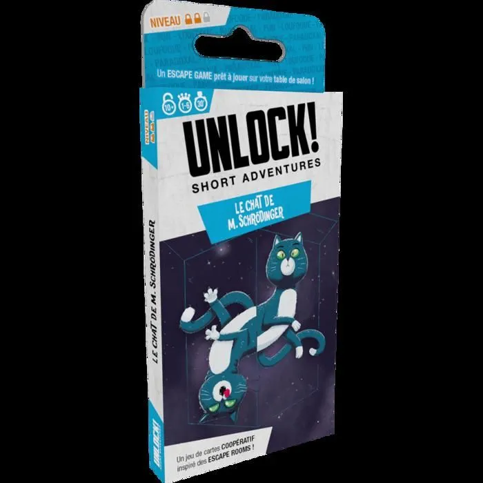 Unlock! - Short Adventures : Le Chat de M. Schrödinger - Escape Game-0
