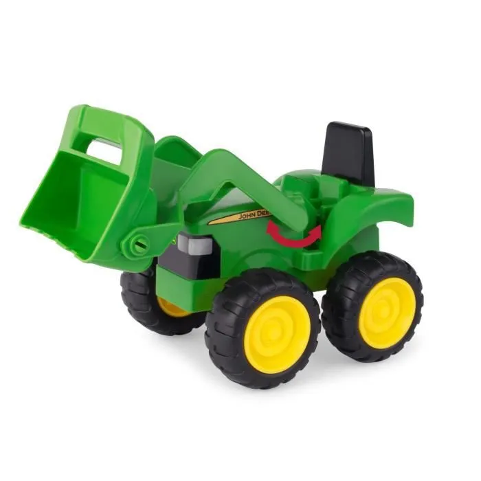 Camion Benne Tracteur JD - John Deere - Jouet Enfant - Vert - Coffret Mini Véhicules à Roues Libres-0