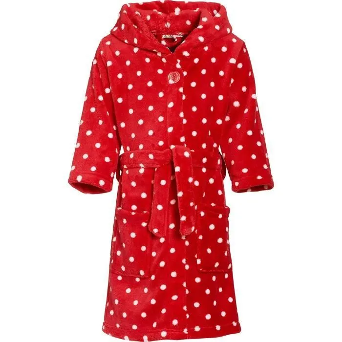 Playshoes - Peignoir - Fille - Rouge (original ) - FR : 9 ans (Taille fabricant : 134) - 340149-0