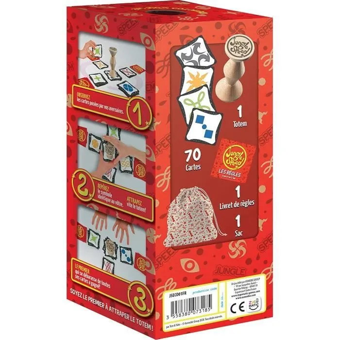 Zygomatic | Jungle Speed | Jeu de société | À partir de 7 ans | 2 à 10 joueurs | 15 minutes | Éco-conception-1