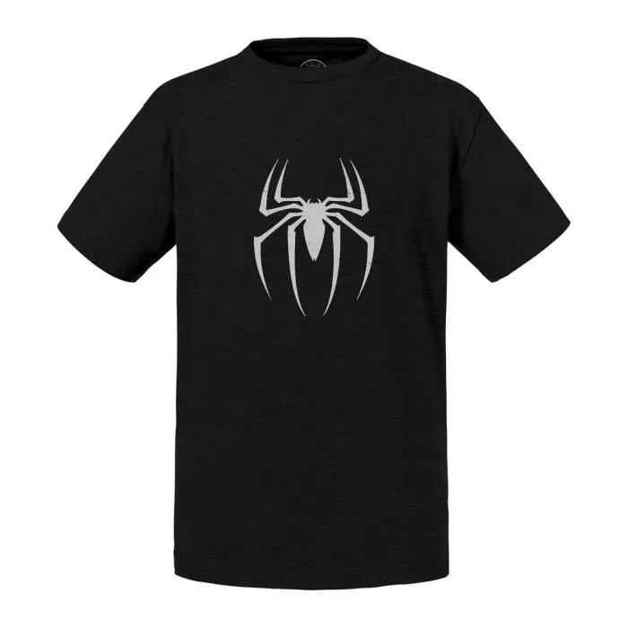 T-shirt Enfant - FABULOUS - Spiderman - Noir - Manches courtes - Coton-0