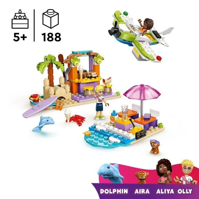 LEGO Friends 42672 La valise créative de plage - Jeu de construction pour filles dès 5 ans-1