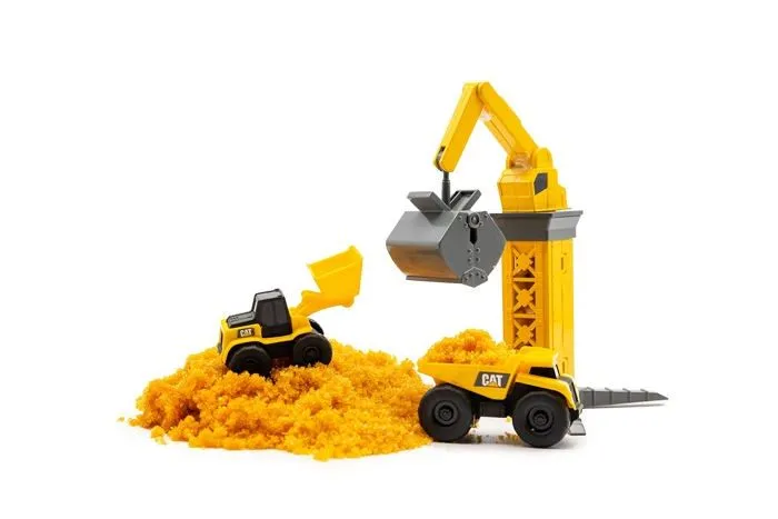 Tracteur - vehicule agricole - vehicule de chantier Caterpillar - 83195 - Cat Little Machines Equipage au Sol pour Chat-3