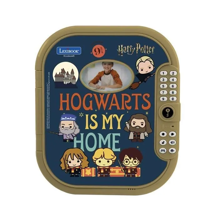 Journal intime éléctronique avec coffre-fort Harry Potter-0