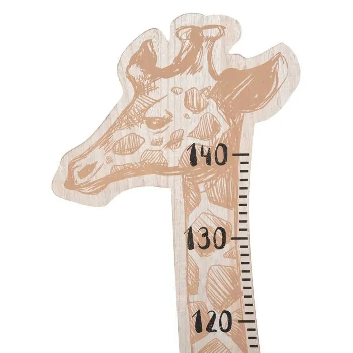 Toise enfant "Girafe" 36x140 cm - Beige - Atmosphera createur d'interieur-1