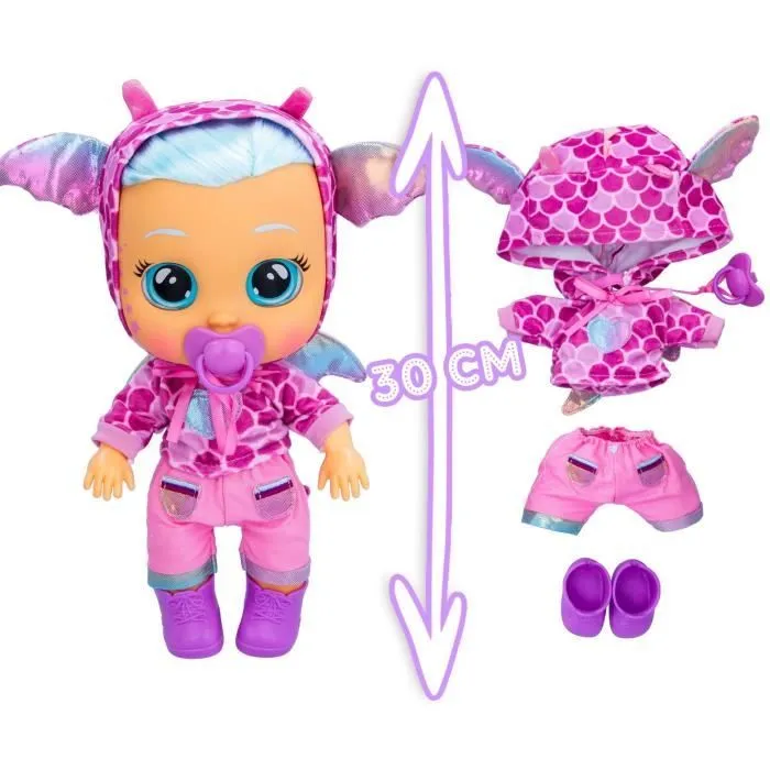 Poupon Cry Babies Dressy Fantasy Bruny - A partir de 18 mois-5