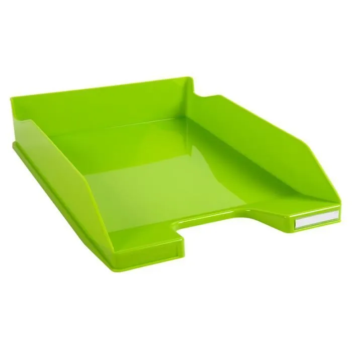 Corbeille à courrier COMBO MIDI Iderama vert anis glossy-0