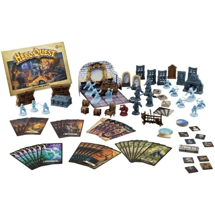 HeroQuest Pack de quête Le mage du miroir - jeu de rôle - jeu de plateau - système de jeu HeroQuest requis - Avalon Hill-2