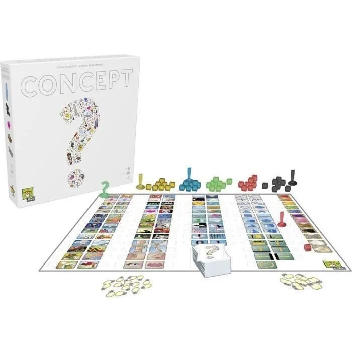 Jeu de société Asmodée - Concept - Unbox Now - 4 à 12 joueurs - 40 min-1