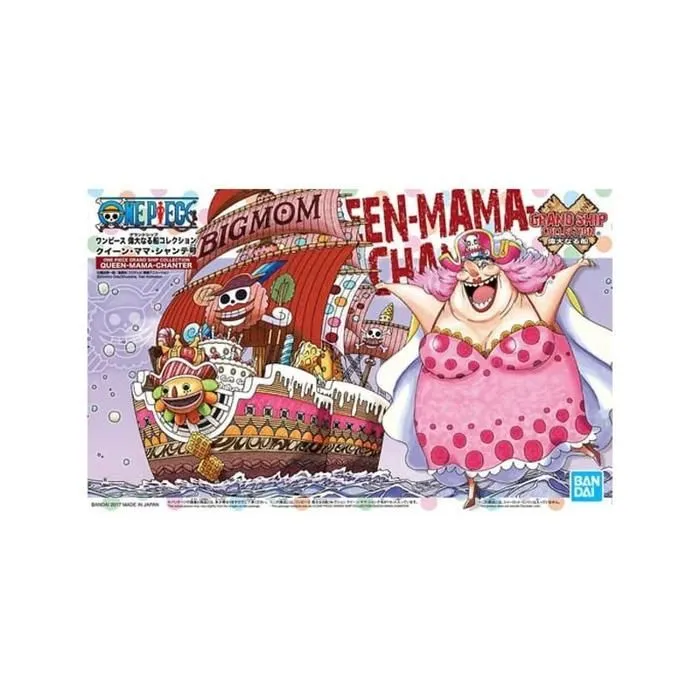 Figurine en modèle kit Bandai Hobby One Piece Queen Mama Chanter-0