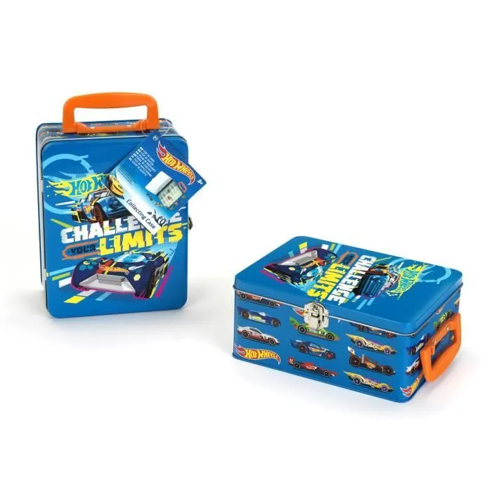 Mallette en métal pour collection de 18 voitures Hot Wheels - Klein 2883-3