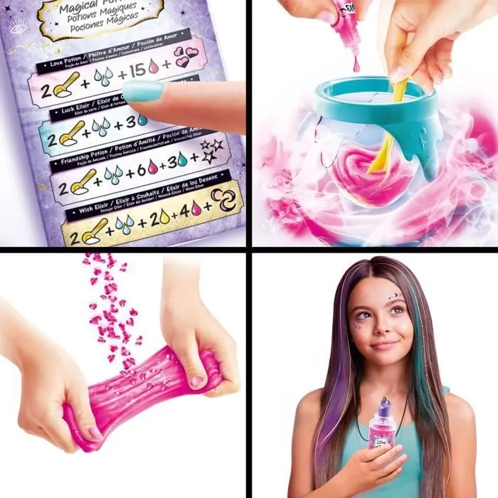 Fabrique à potions magiques - So Slime - Slime color change - Avec éclairage et fumée-3