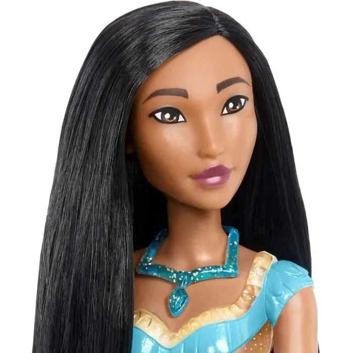 Pocahontas Poupée 29 cm, Mattel Poupée Disney Princesses habillage et accessoires HLW07-2