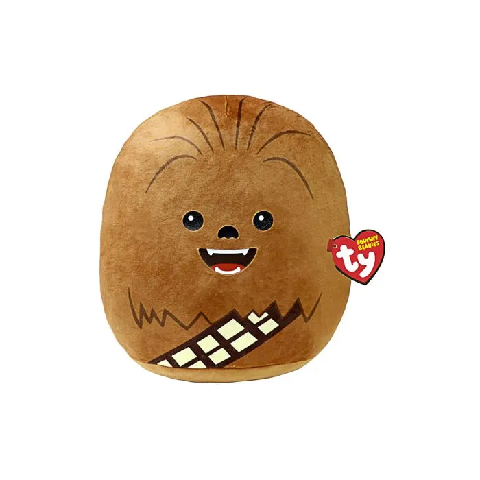 Coussin - Ty - Chewbacca - 20 cm - Marron - Star Wars-0