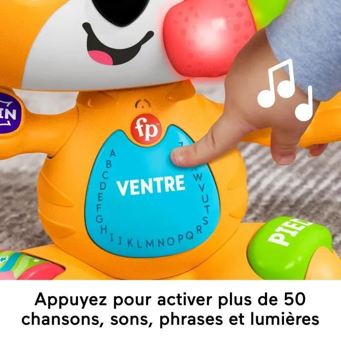 Fisher-Price-Link Squad Tigre Parties du Corps-Jouet d’éveil musical HYL00-3