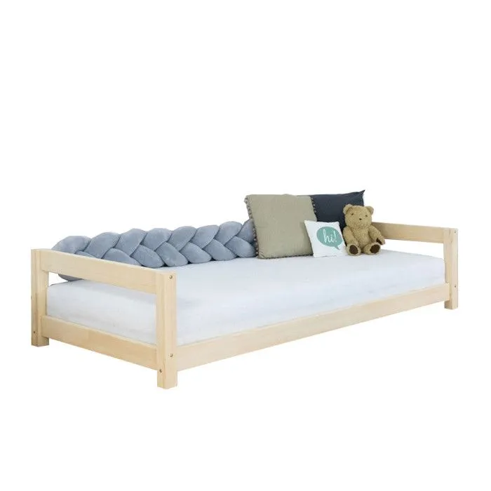Lit enfant KIDDY 120 x 180 bois naturel-0
