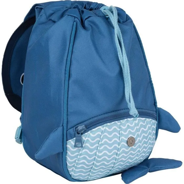 Sac à dos crèche L'ÉCOLE DES TANN'S "Baleine" - TANNS-64511-BALEINE-3