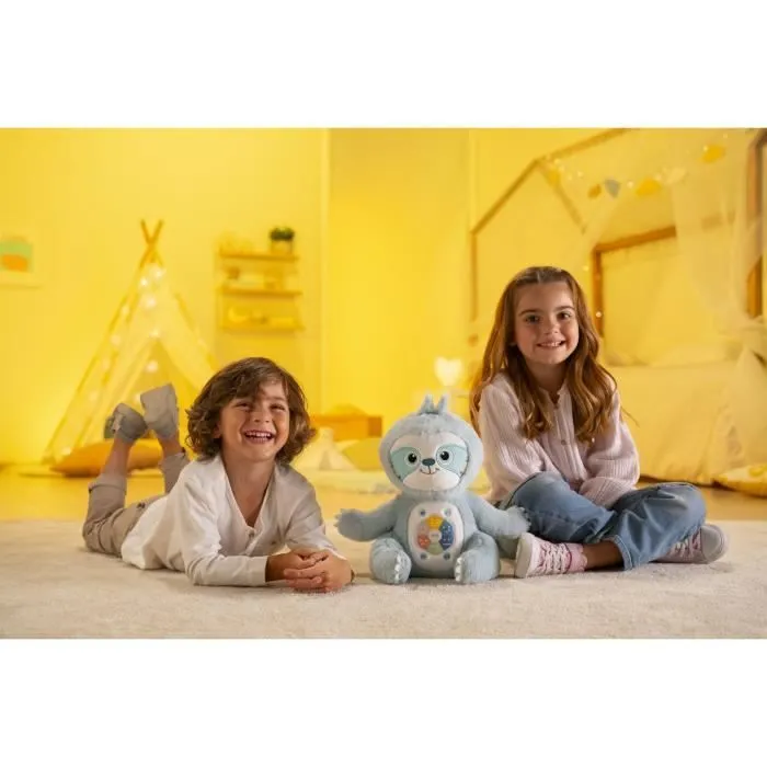 Gipsy Toys - Siméon, Mon Conteur d'Emotions - Peluche interactive musicale et conteuse d'histoires - 28 cm-2