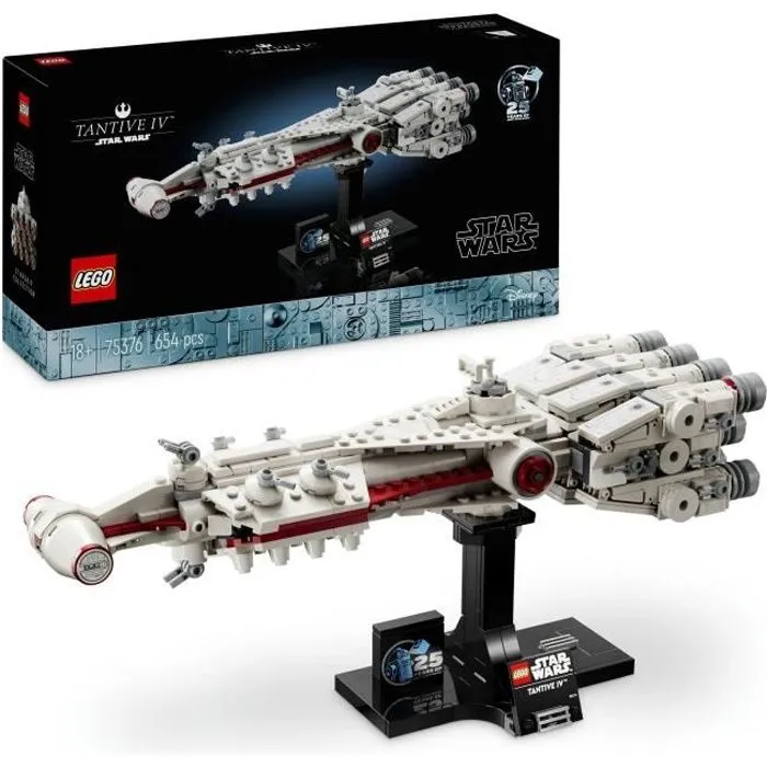 LEGO Star Wars 75376 Tantive IV, Set de Construction, Vaisseau Spatial, Véhicule-5