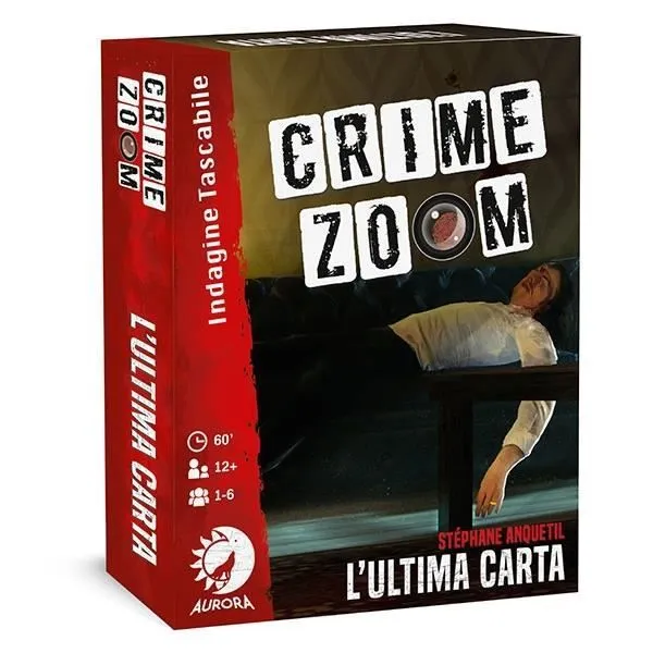 ASMODEE ITALIA - CRIME ZOOM - JEU DE CARTES - INVESTIGATION - ÉDITION-2