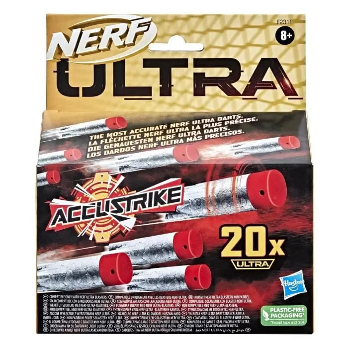 NERF - Ultra - AccuStrike - Recharge de 20 fléchettes NERF - Ultra - compatibles uniquement avec les Blasters NERF - Ultra-2