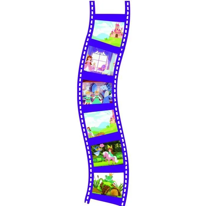 Projecteur à histoires - Licorne - Multicolore - 3 disques inclus - Pour enfants à partir de 3 ans - Intérieur-2