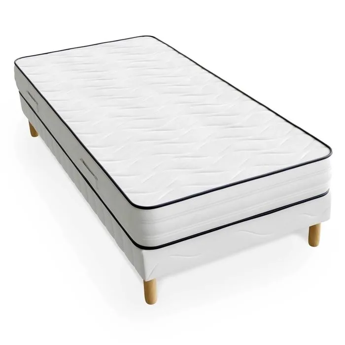 DODO SINGLE H20 - Ensemble sommier+matelas 20 cm 90x190-0