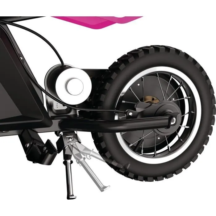 Moto Cross Electrique enfant Dirt Rocket MX125 - RAZOR - Rose - 2 roues - Batterie - 40 minutes-2