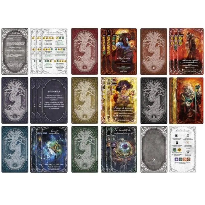 Betrayal Deck of Lost Souls, jeu de cartes coopératif à rôles secrets inspiré du tarot, Dès 12 ans-2