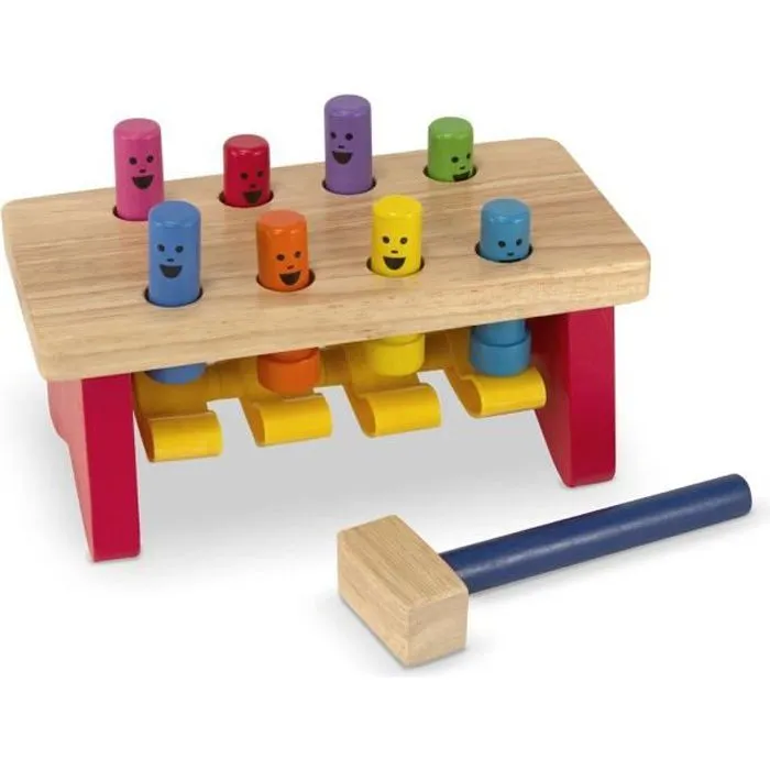 Banc À Marteler De Luxe - MELISSA & DOUG - Pour Bébé de 2 ans - Jouet de Premier Age-0