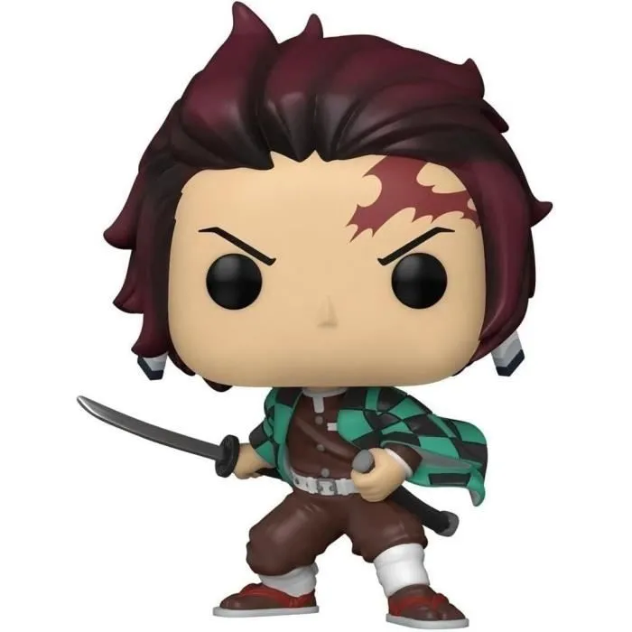 Funko - Demon Slayer - Figurine POP! Tanjiro Kamado 9 cm-1