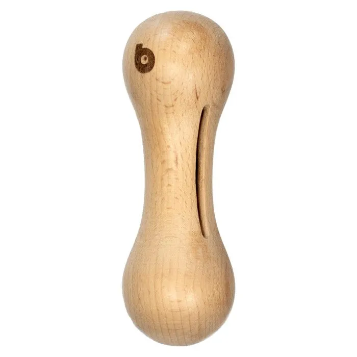 Hochet bois bébé naturel sonore-0