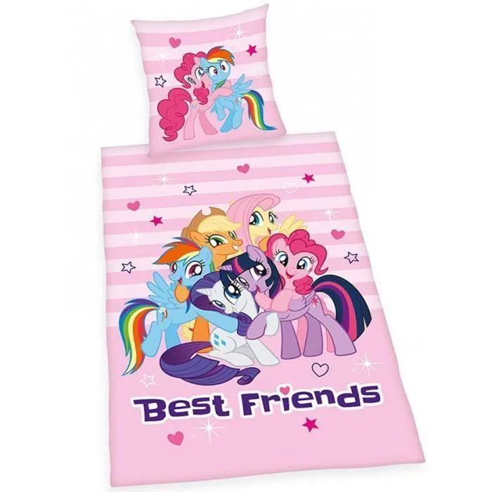 Ensemble de housse de couette Single My Little Pony Best Friends-1