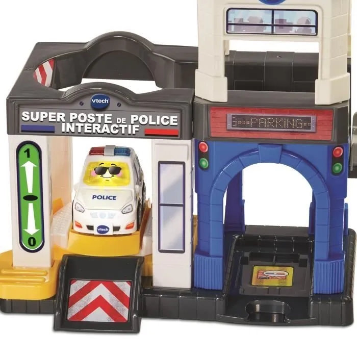VTECH TUT TUT BOLIDES SERIE PRO - SUPER POSTE DE POLICE INTERACTIF (+ CHRIS, LIEUTENANT DE POLICE)-5