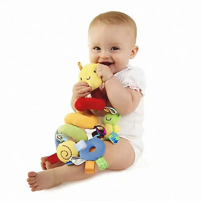 Jouet De Première Age Hochets Jouets Pour Poussette Portique D'éveil Bébé Jouet Peluche Accroché Suspendu Lit-3