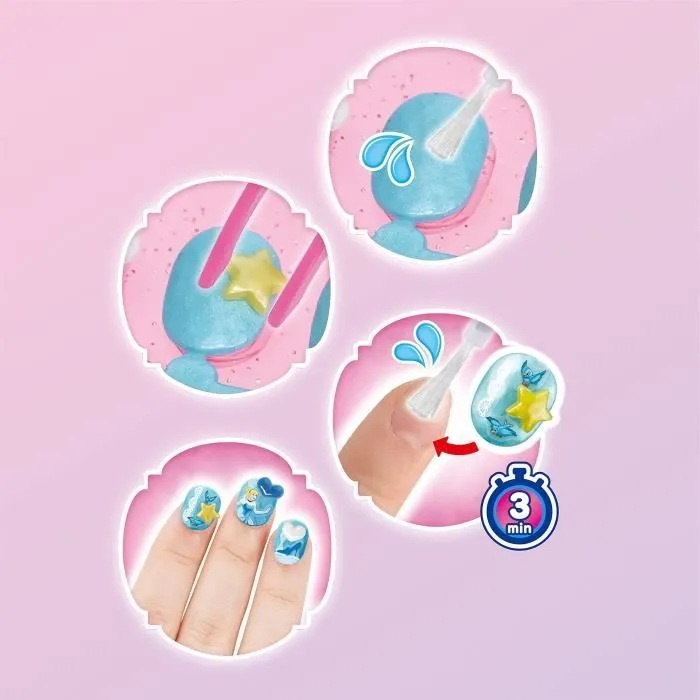 Aquabeads - Nail Studio Princesses Disney - Ongles qui collent avec de l'eau-3