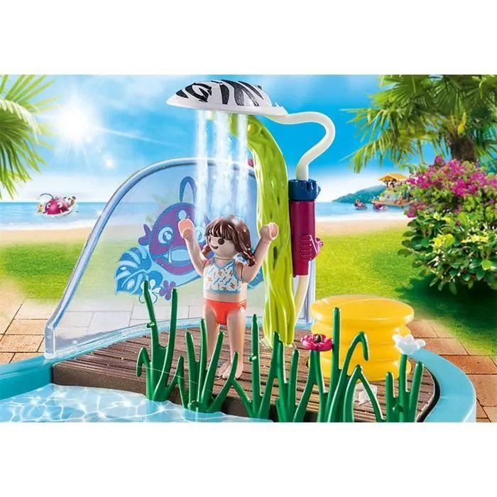 Playmobil Family Fun Piscine avec jet d'eau-3