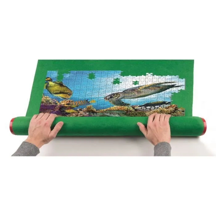 Clementoni - Tapis de Puzzles - Puzzle Mat - Vert - Intérieur - Pour Adulte-1