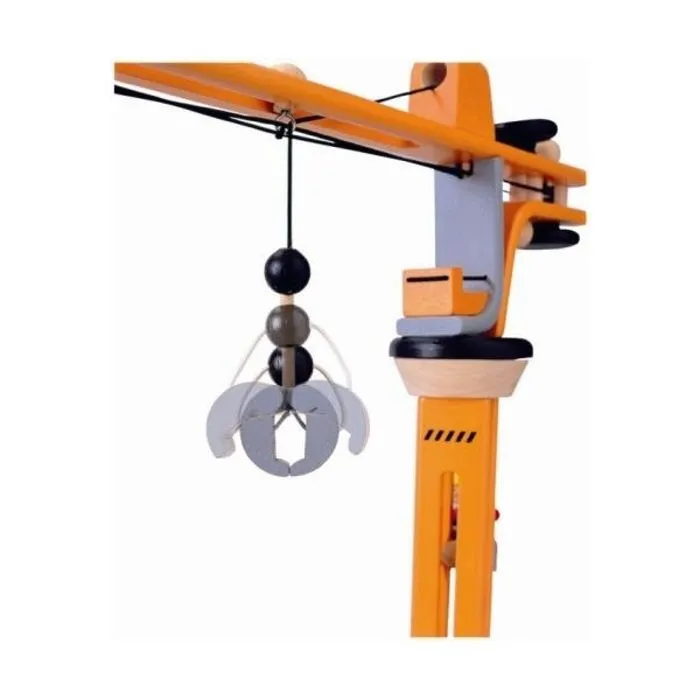 PLAN TOYS Grande Grue en Bois-3