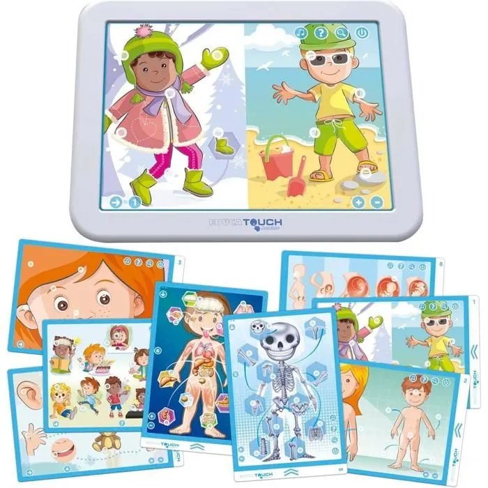 Tablette interactive pour enfants Educa Educa Touch Junior: El Cuerpo Humano-2