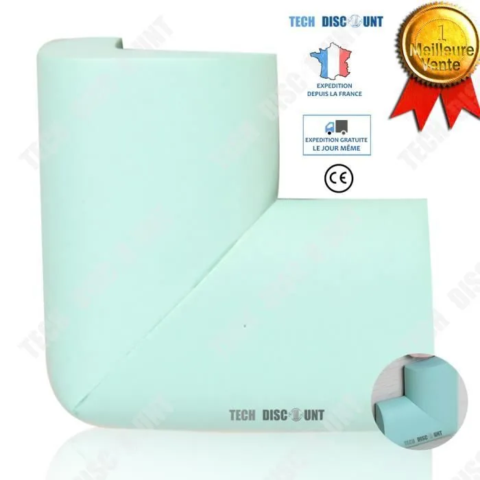 TD® Protège angles bébé anti-collision table sécurité des enfants bords protection verrouillage meubles maison coins tables cacher-0