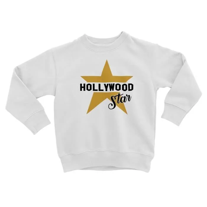 Sweatshirt Enfant Hollywood Star Cinema Los Angeles Series Film TV-0