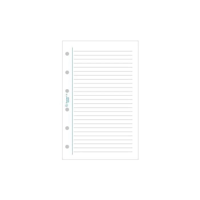 Recharge - Exatime - 17 - Papier ligné - 44 feuillets - Compatible Quo Vadis-0