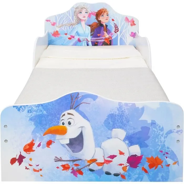 La Reine des Neiges 2 - Lit pour enfants avec tiroirs de rangement sous le lit - pour matelas 140cm x 70cm-2